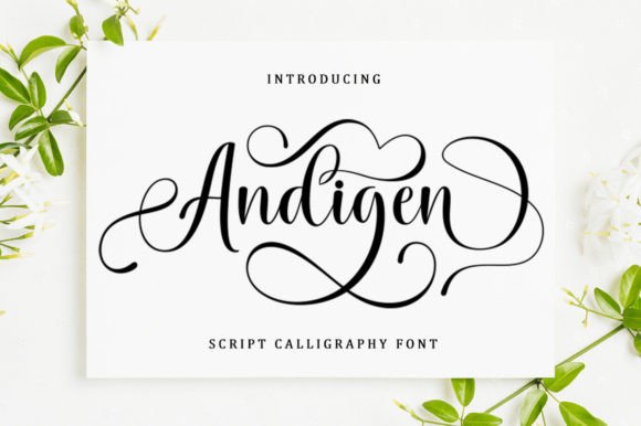 Andigen: A Handwritten Font That Elevates Digital Branding