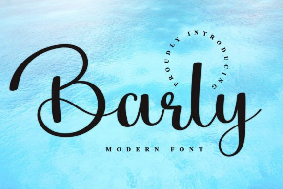 Barly: A Font That Breathes Life Into Your Handmade Creations