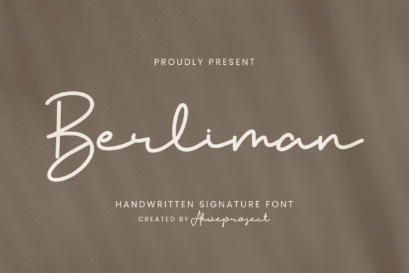 Berliman: The Script Font That Elevates Brand Communication