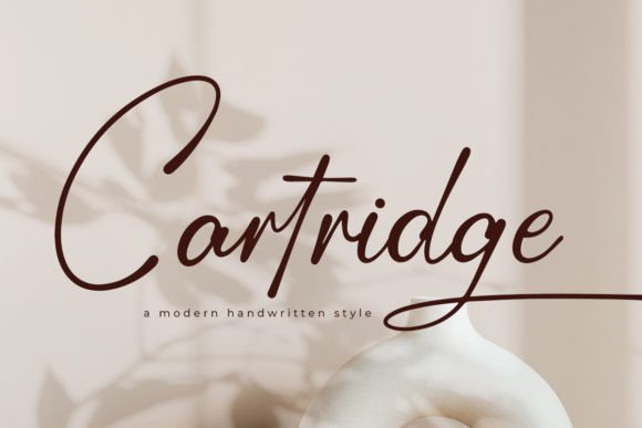 Cartridge: A Modern Handwritten Font for Digital Branding