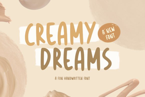Creamy Dreams: A Font That Elevates Your Brand’s Visual Story