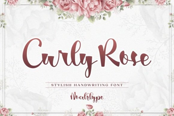 Curly Rose: A Stylish Script Font for Modern Web Design