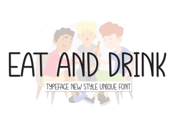 Eat and Drink: A Warm, Editorial Script Font for Human-Centered Design