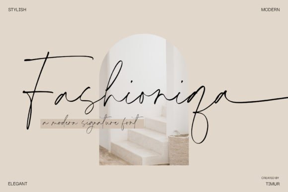 Fashioniqa: A Modern Handwritten Typeface for Thoughtful Editorial Design