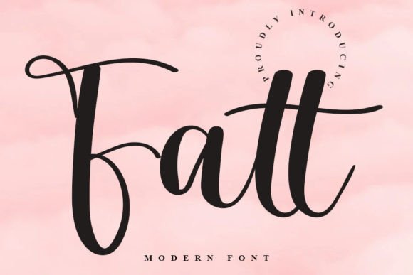 Fatt: A Handwritten Font That Builds Trust for Small Businesses