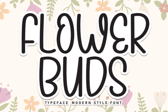 Flower Buds: A Handwritten Font for Campaign Creativity