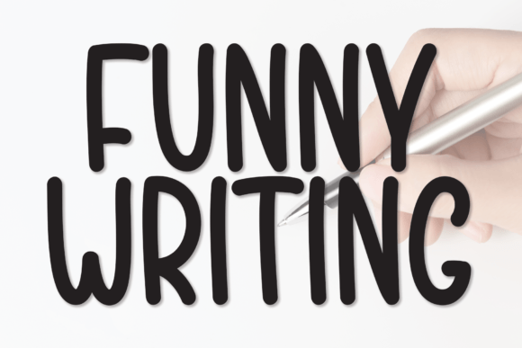 Funny Writing: A Handwritten Font for Editorial Charm