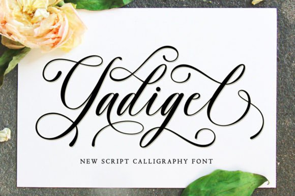 Gadigel: A Romantic Script Font That Elevates Your Brand