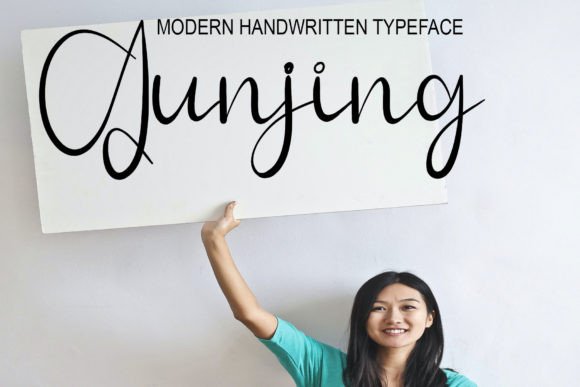 Gunjing: A Modern Handwritten Typeface for Editorial Design