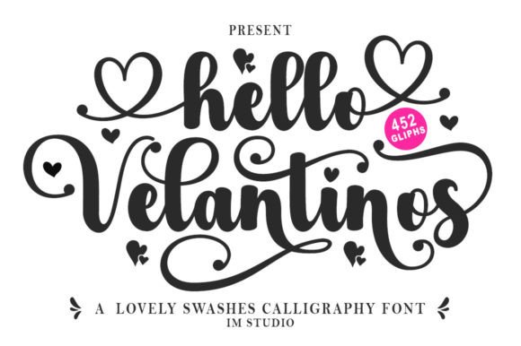 Hello Velantinos: A Handwritten Font That Feels Like a Quiet Smile