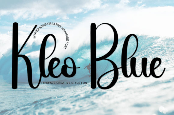 Kleo Blue: A Friendly Handwritten Font for Editorial Charm