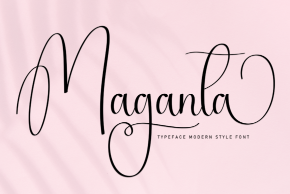 Maganta: A Script Font with Quiet Elegance