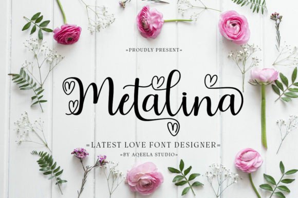 Metalina: A Premium Handwritten Font for Small Business Branding
