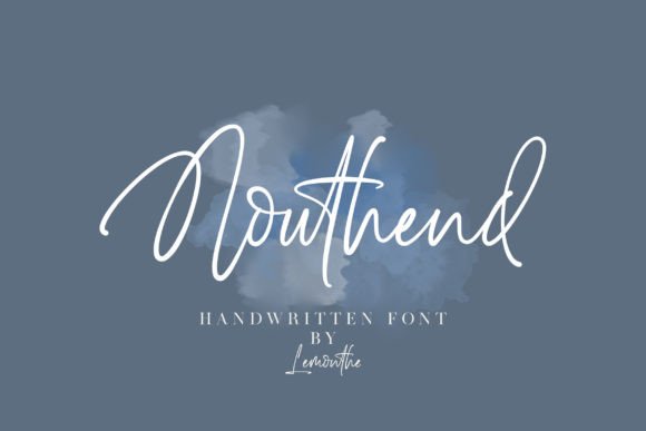 Nouthend: A Modern Handwritten Font for Digital Branding