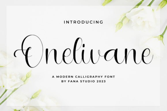 Onelivane Script: A Modern Typeface for Editorial Elegance