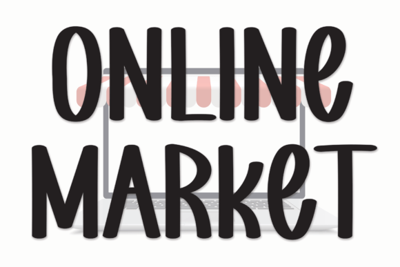 Online Market: A Sweet Handwritten Font for Makers