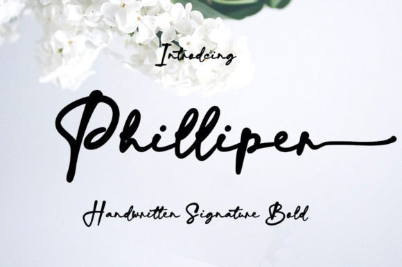 Philliper: A Bold Script Font That Elevates Real Small Business Branding