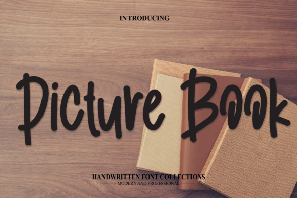 Picture Book: A Friendly Handwritten Font for Warm Brand Identities