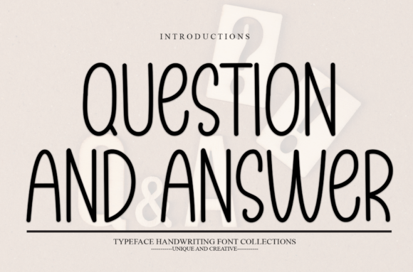 Question and Answer: A Script That Speaks With Intention