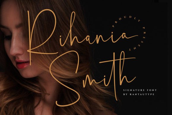 Rihania Smith: A Premium Script Font for Modern Branding