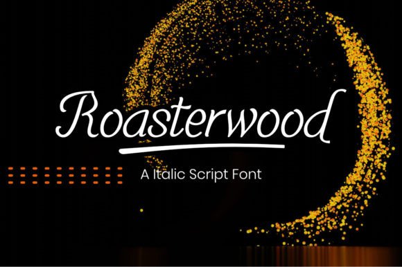Roasterwood: A Warm, Handcrafted Display Font