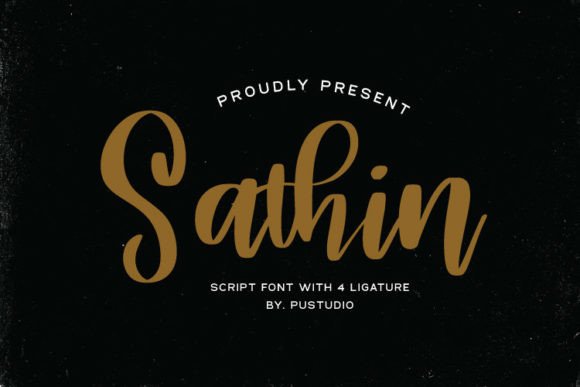 Sathin: A Thoughtful Script Font for Editorial Warmth