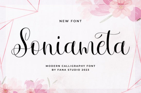 Soniameta: A Modern Script Typeface for Thoughtful Editorial Design