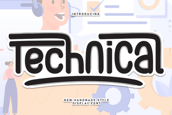 Technical: A Handwritten Font for Warm and Approachable Editorial Design