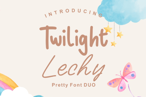 Twilight Lechy: A Handwritten Font for Modern Web Design