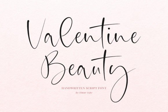 Valentine Beauty: A Refined Script Font for Digital Branding