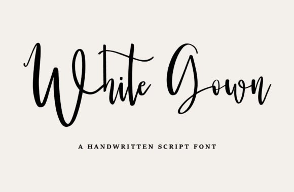White Gown Script: A Handwritten Font That Converts Scrollers Into Followers